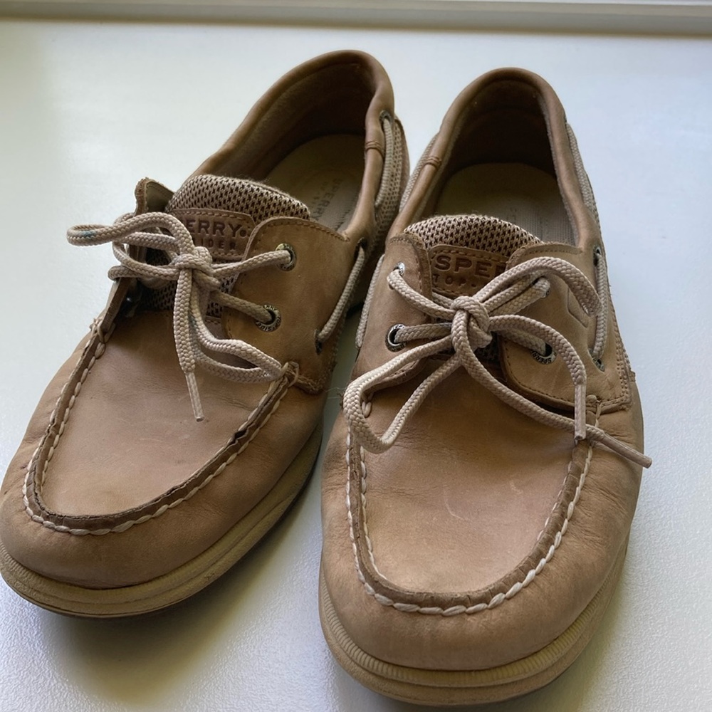 Sperry Top-Sider Boat Shoe W 8M Tan